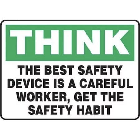 Accuform RIGID CONSTRUCT ION SIGN ONE LANE ROAD FRK434HP